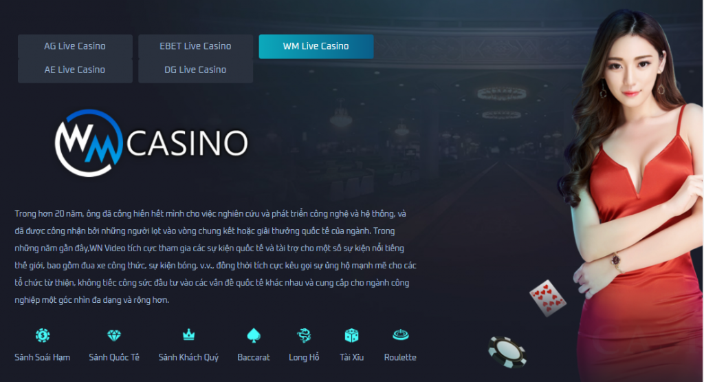 Nền tảng Live Casino tiên tiến
